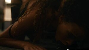 Cecilia Lion in Stockings Dominates with Blowjob Masturbation Spanking Facial Cowgirl Bound Ebony