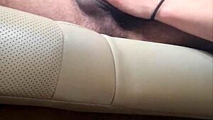 another backseat cum swallow with blonde petite orgasm