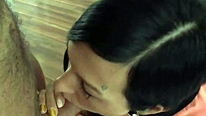 Unemployed adelle sabelle seduced by muscular debt collector in debt4k cash sex