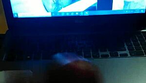 i made a tribute for my friend chicky magdalena with masturbation and cumshot 😍