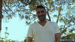 The teen pornstar starts with masturbation and fingering. She then enjoys rimjob and oral before hardcore action.