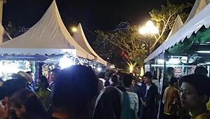 i'm a redhead babe with big tits walkin' alone to meet black cock