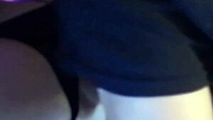 wet pretty pussy squirting in stockings pov