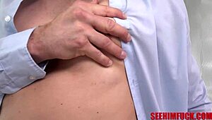 Czech stud Kirstof Cale meets cute Hungarian Sarah in casting