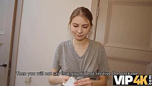 Russian Teen With Tattoos Gets Her Shaved Pussy Fucked In Taboo Scene