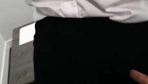 Watch Sasha Pearl and Parker Ambrose in the office