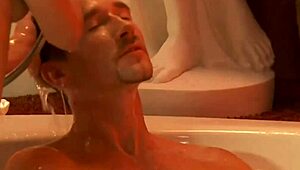 Erotic Indian couple enjoys sensual oiled massage with lover in high definition