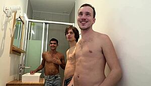 Gay Twinks Unleash Wild Anal Orgy in Group Assfucking Frenzy with Intense Twink Action