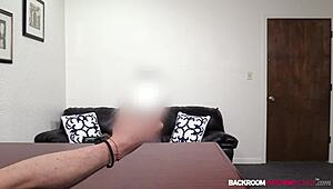 I’m obsessed with Chloe’s creamy blonde cunt getting wrecked in fake casting!