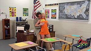 young blonde dylan riley drilled hard by teacher bareback