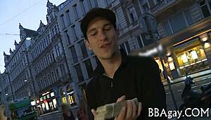 mind-blowing pov blowjob with gay dudes sucking cock