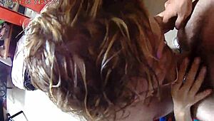 french milf loves sucking cock