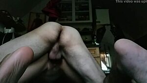 slow motion asian workout with deep stretches