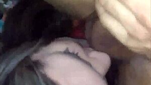 retro amateur blowjob with cumshot and greek kiss