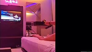 Karlita Hotwife Sucks Cock While Husband Watches