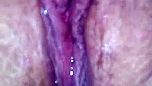 My girl pleasures herself with my help