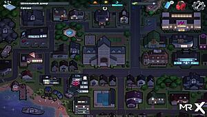 in summertime saga, watch this babe take a very deep throat, anime style?