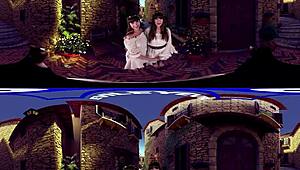 surprised menage a trois with alison rey and luna rival in hardcore doggystyle 😲