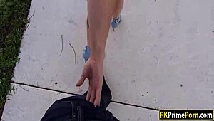 Group in the street with tattoos and glasses