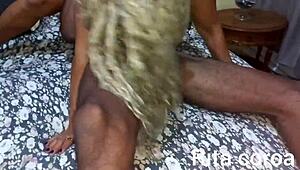 young guy fucks my wife in my room!