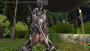 lonely knights get spanked and fucked hard with big tits and ass!