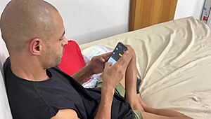 the hot water ran out during our shower 😅