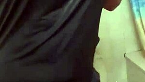 Blonde fitness model with big boobs gets fucked hard by muscular bodybuilder