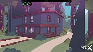 Camppinewood - spanked secretary and found tracey with toy. Anal creampie in anime game.