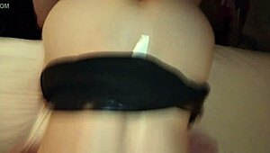 Wife taken doggy style with big monster cock