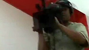 black guy gets blowjob from african girl in interracial porno