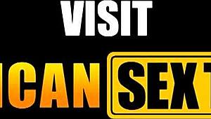 Watch This Afro Babe Ride Cock Reverse Cowgirl On The Couch For Neighbors!