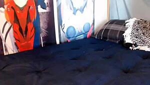 Teen Girl Plays With Herself On Webcam In Homemade Setting