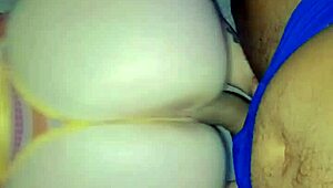 Breeding tight ebony pussy with BBC.