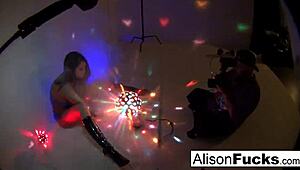 Want to see alison tyler masturbate at the night club? sexy big tits solo