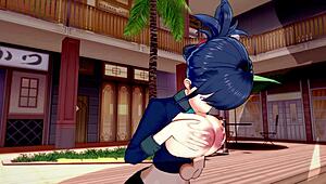 3d hentai girl rides huge cock