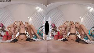 Sarah Jessie Takes Friends Caitlin And Victoria To Dressing Room For Lingerie Try