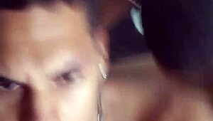 young couple explores bisexual anal in public, his monster cock barebacking her tight ass