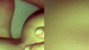 The pink ass of the little whore gets pounded hard in anal sex