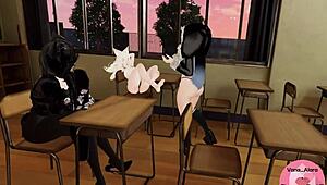 You Get Dominated By 3 Hot Girls Feet In Vrchat!