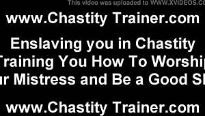 This Steel Cock Cage Locks You Down Tight