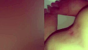 The pink ass of the little whore gets pounded hard in anal sex