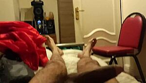 watch rishi bhardwaja stroke his big cock for you ladies?