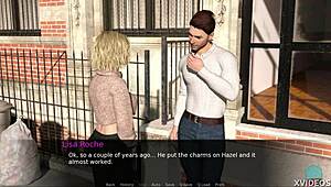 Blonde Teen Goddess Kissing Her Way to Pleasure