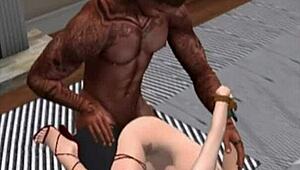 Wife alone at home, enjoying quiet time