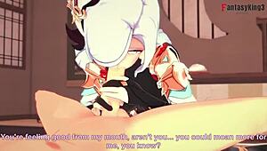 shenhe blowjob pov genshin impact