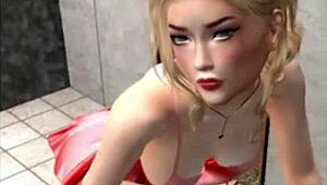 Wife alone at home, enjoying quiet time