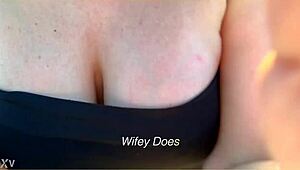 Hey, Wanna See My Hot Wife Flash Tits on a Motorbike?