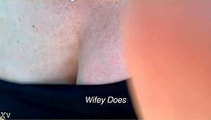 Hey, Wanna See My Hot Wife Flash Tits on a Motorbike?