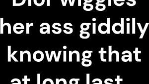 Wife alone at home, enjoying quiet time