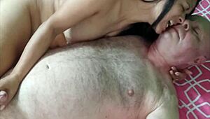 Massage Leads to Pussy Blowjob and Ass Cum with Monster Cock